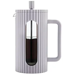 ZAPARZACZ DO HERBATY KAWY SZKLANY FRENCH PRESS 1000 ML SZARY KLAUSBERG KB-7752