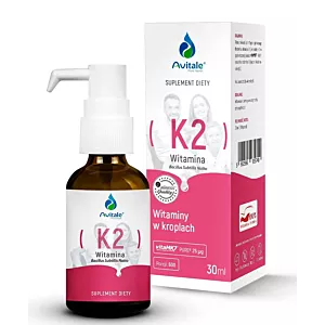 AVITALE WITAMINA K2 25MCG KROPLE 30ML