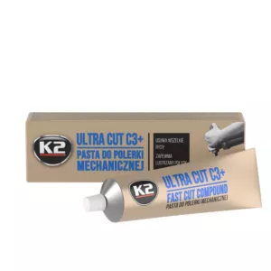 Mocnościerna pasta polerska K2 Ultra Cut C3+ 100g