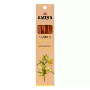 Kadzidełka SATTVA INCENSE VANILLA  - Wanilia, Waniliowe 30 g