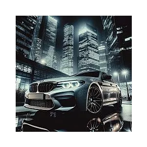 Plakat do pokoju nastolatka 50cm x 50cm samochód BMW 4