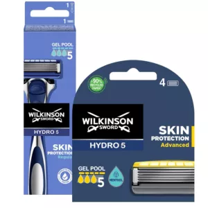 Zestaw WILKINSON Maszynka Hydro 5 Skin Protection + 4 wkładów Advanced