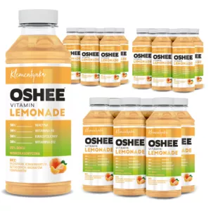 18x OSHEE Vitamin Lemonade klementynka 555 ml