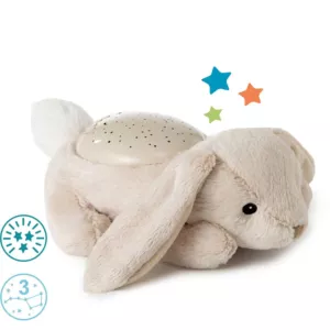 Cloud B® Twilight Buddies™ Bunny - Lampka Nocna Z Projekcją Świetlną - Króliczek