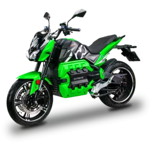 Motocykl elektryczny BILI BIKE EXTREME (6000W, 120Ah, 100km/h) zielony
