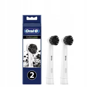 ORYGINALNE KOŃCÓWKI 20CH ORAL-B PURE CLEAN WĘGIEL 2 szt