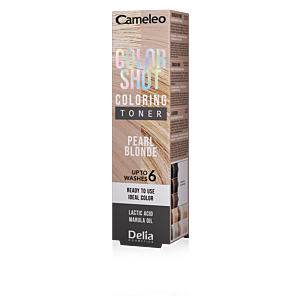 DELIA Odżywczy toner do włosów CAMELEO Color Shot, 60 ml PERŁOWY BLOND