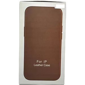 Etui Case Leather Skórzane do iPhone 12 Pro Max