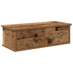 Szafka wisząca, stare drewno, 60x26x18,5 cm