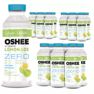 18x OSHEE ZERO Vitamin Lemonade cytryna limonka 555 ml