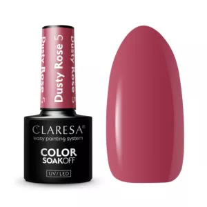 Claresa lakier hybrydowy Dusty Rose 5 5g