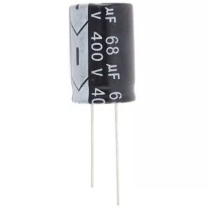 Kondensator elektrolityczny 68uF 400V 25x16 mm