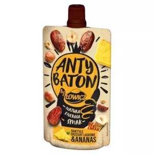 Antybaton Ananas, Daktyle, Orzechy Łowicz, 120 g