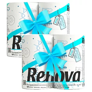 2x Papier toaletowy Renova Winter Edition 4R