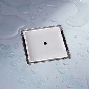 Odpływ kwadratowy Minimalistyczny Ściek prysznicowy 12x12
