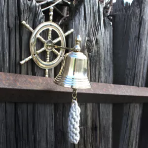 Dzwonek Metalowy - Ships Wheel Koło statku