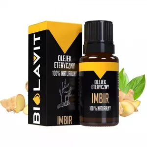 Olejek eteryczny imbirowy, IMBIR - 10 ml Bilovit