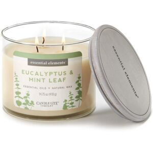 Candle-lite Essential Elements - Eucalyptus & Mint Leaf - 418g