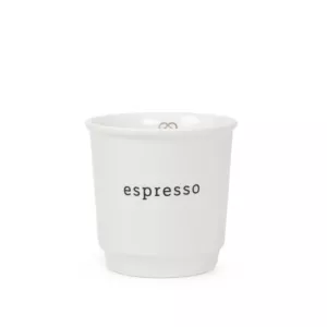 Kubek VAMOS do espresso biały 0,1 l HOMLA