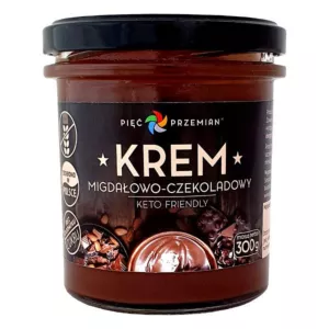 Krem migdałowo-czekoladowy KETO 300g