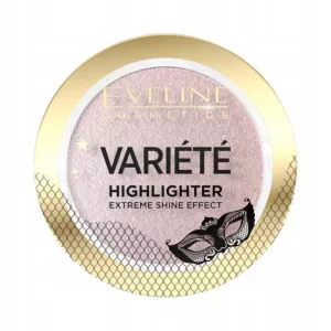 Eveline Cosmetics Rozświetlacz w Kamieniu Prasowany Variete 01 Różowy 4,5g