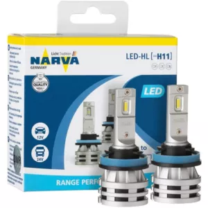 Żarówki LED H8 H11 H16 NARVA Range Performance LED