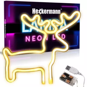 Neon LED Heckermann wiszący RENIFER Heckermann