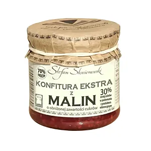 Konfitura ekstra z malin 200 g