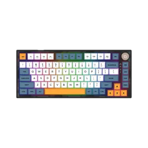 AQIRYS Klawiatura mechaniczna 75%/82 klawiszy Dual Mode: Wirelles&BT+Wired LIBERTAS black