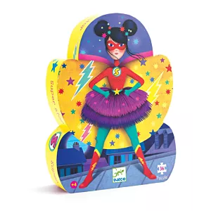 Puzzle kartonowe SUPER STAR  36el.DJ07226