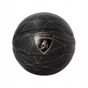 Piłka do koszykówki Basketballs Lamborghini 7 - Wysokiej jakości skóra PU - Czarna