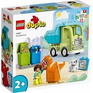 Klocki LEGO Duplo Ciężarówka śmieciarka recyclingowa 10987