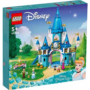 Klocki LEGO Disney Princess Zamek Kopciuszka i księcia z bajki 43206