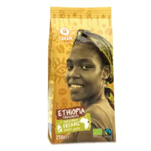 Kawa mielona yirgacheffe arabica Etiopia fair trade BIO 250g