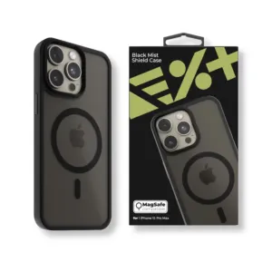 NEXT ONE Etui Mist Shield MagSafe iPhone 15 Pro Max black