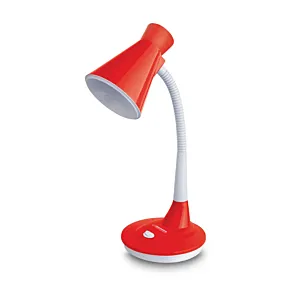 Lampka Biurkowa Esperanza Diadem E27 Czerwona