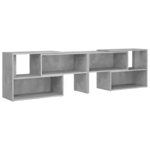 Szafka pod TV, szarość betonu, 149x30x52 cm