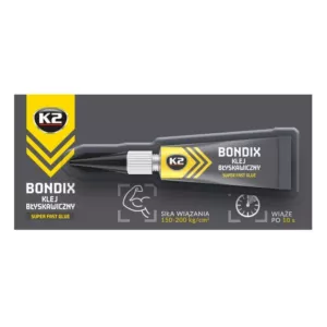 Klej błyskawiczny K2 Bondix Super Fast Glue 3g