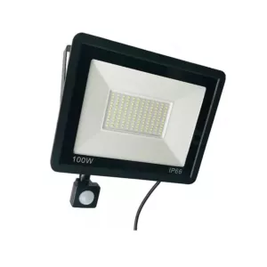 halogen naświetlacz LED SMD 100w 6500K z czujnikiem zewnętrzny