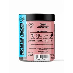 HERBATA NIEBIESKA OOLONG TRUSKAWKOWY 60g