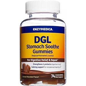 ENZYMEDICA DGL Stomach Soothe (74 gummies)