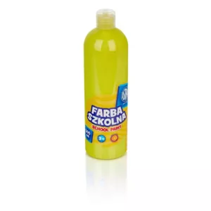 Farba szkolna Astra 500 ml - cytrynowa