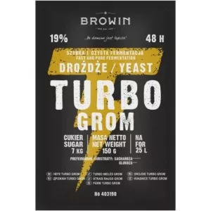 DROŻDŻE GORZELNICZE TURBO GROM 48H - 150G