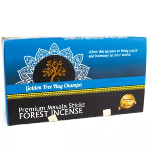 Kadzidełka Kadzidła - Golden Tree Nag Champa - Mieszanka Leśna - 12 szt