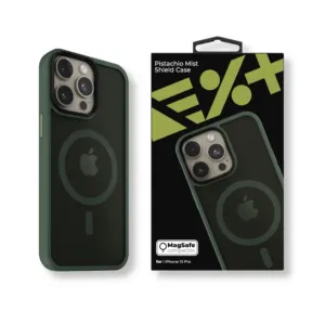 NEXT ONE Etui Mist Shield MagSafe iPhone 15 Pro pistachio