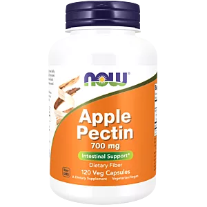 NOW FOODS Apple pectin - Pektyna jabłkowa 700 mg (120 kaps.)