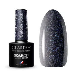 Claresa Lakier hybrydowy Galaxy Black 5g