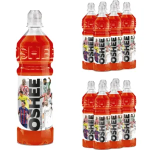 12x OSHEE Isotonic Drink czerwona pomarańcza 750 ml