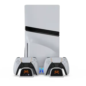 YAXO Podstawka chłodząca i ładująca ARCTIC BREEZE NE do PS5 3in1 Alpine White