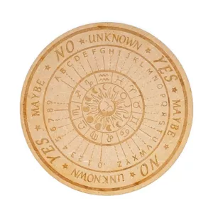Mata tablica do  wahadełka astrologia grawerowana 20 cm